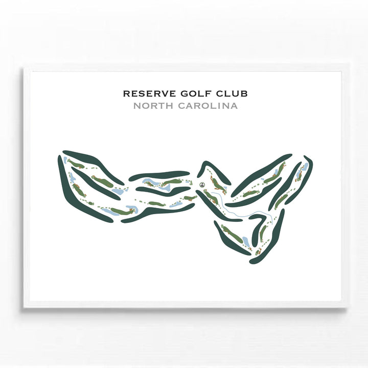 Reserve Golf Club, North Carolina - Printed Golf Course