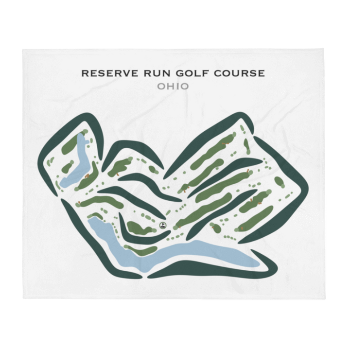 Reserve Run Golf Course, Ohio - Printed Golf Courses