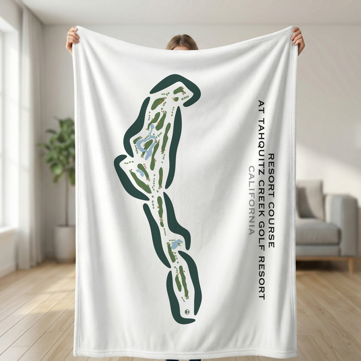 Resort Course at Tahquitz Creek Golf Resort, California - Printed Golf Courses