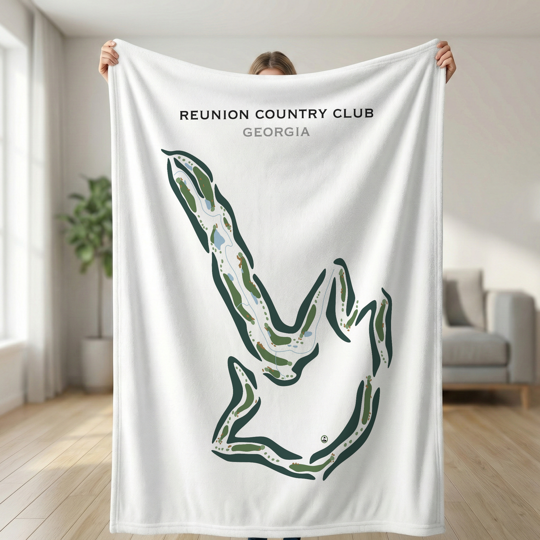 Reunion Country Club, Georgia - Printed Golf Courses