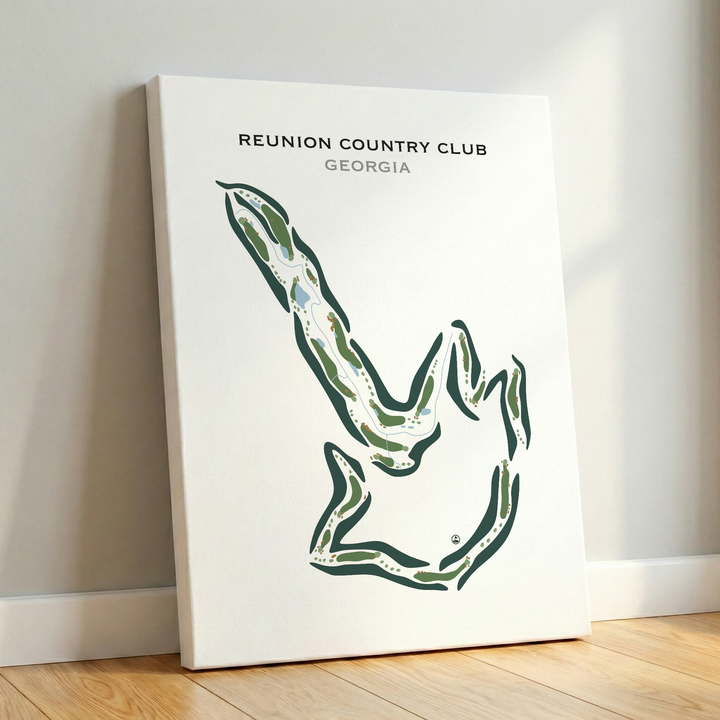 Reunion Country Club, Georgia - Printed Golf Courses