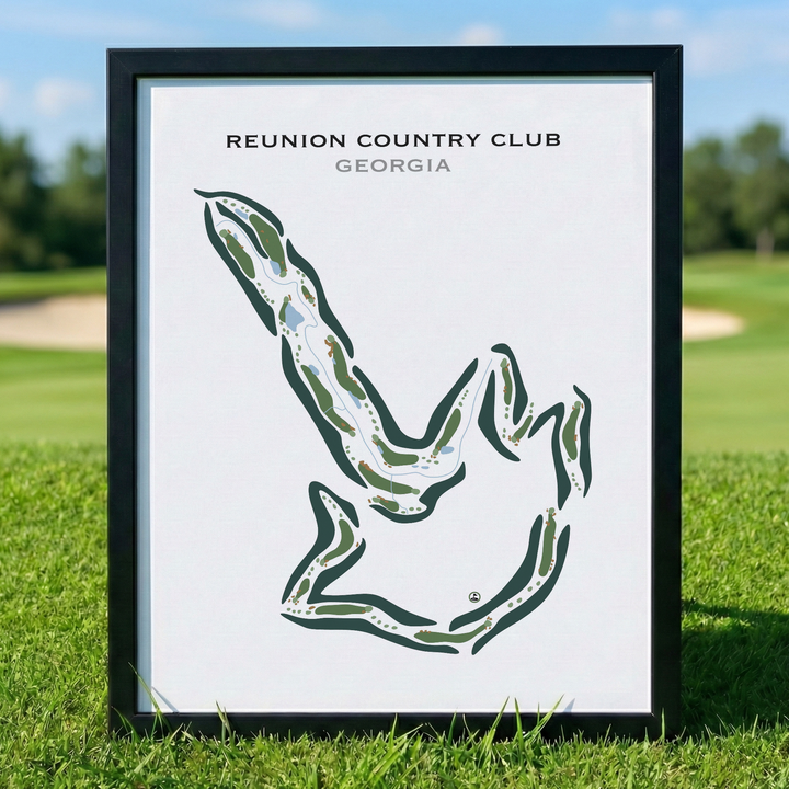 Reunion Country Club, Georgia - Printed Golf Courses