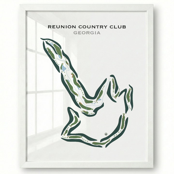 Reunion Country Club, Georgia - Printed Golf Courses