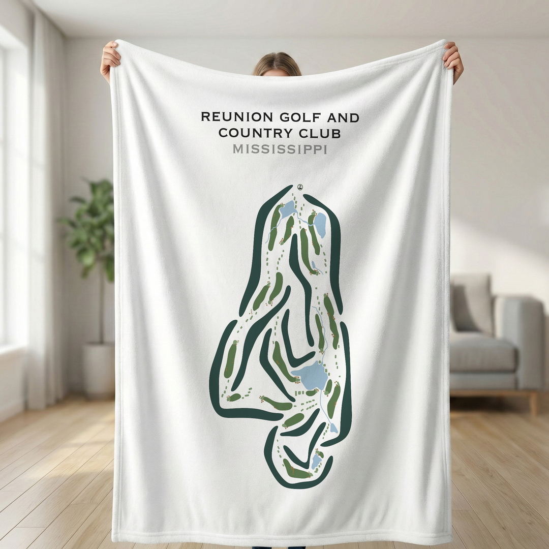 Reunion Golf & Country Club, Mississippi - Printed Golf Courses