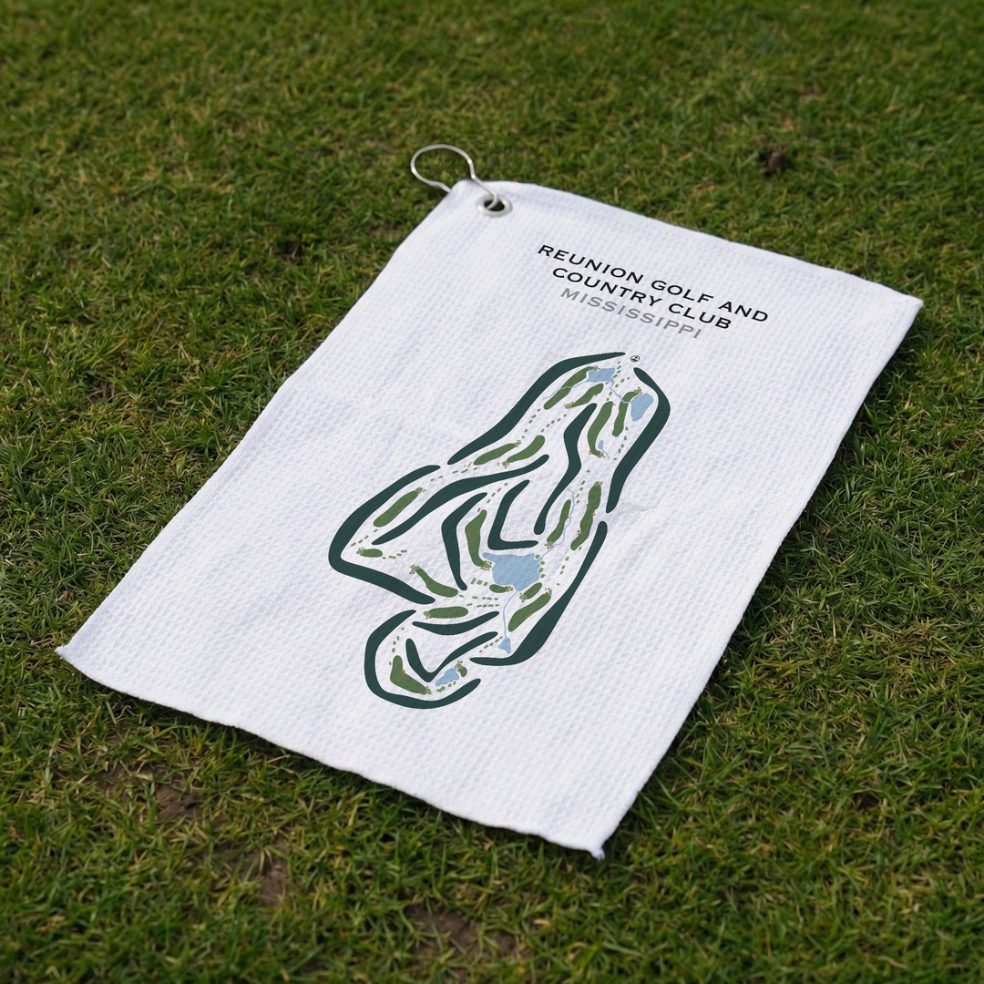 Reunion Golf & Country Club, Mississippi - Printed Golf Courses