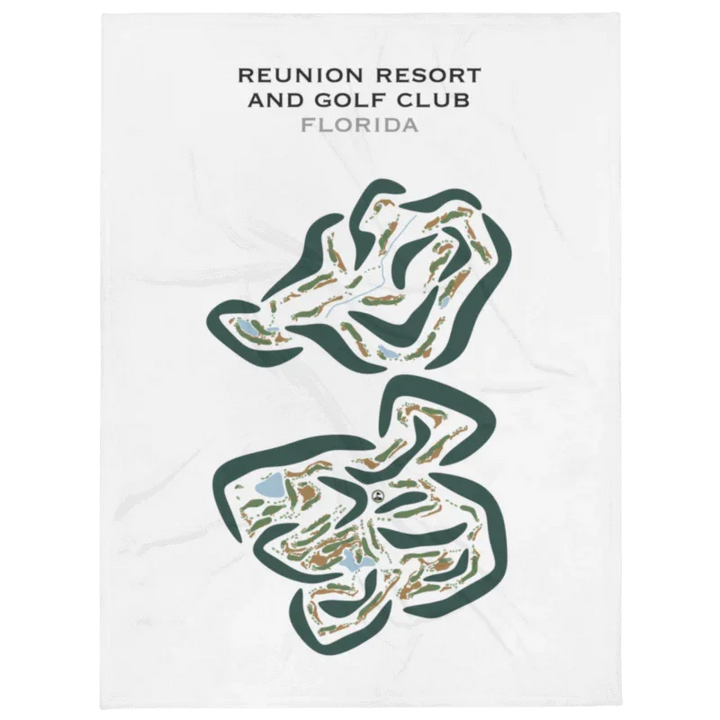 Reunion Resort & Golf Club, Florida - Printed Golf Course