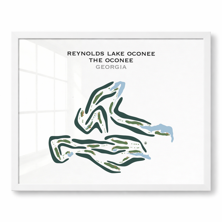 Reynolds Lake Oconee - The Oconee Course, Georgia - Printed Golf Courses