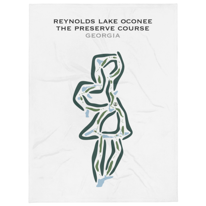 Reynolds Lake Oconee - The Preserve Course, Georgia - Printed Golf Courses