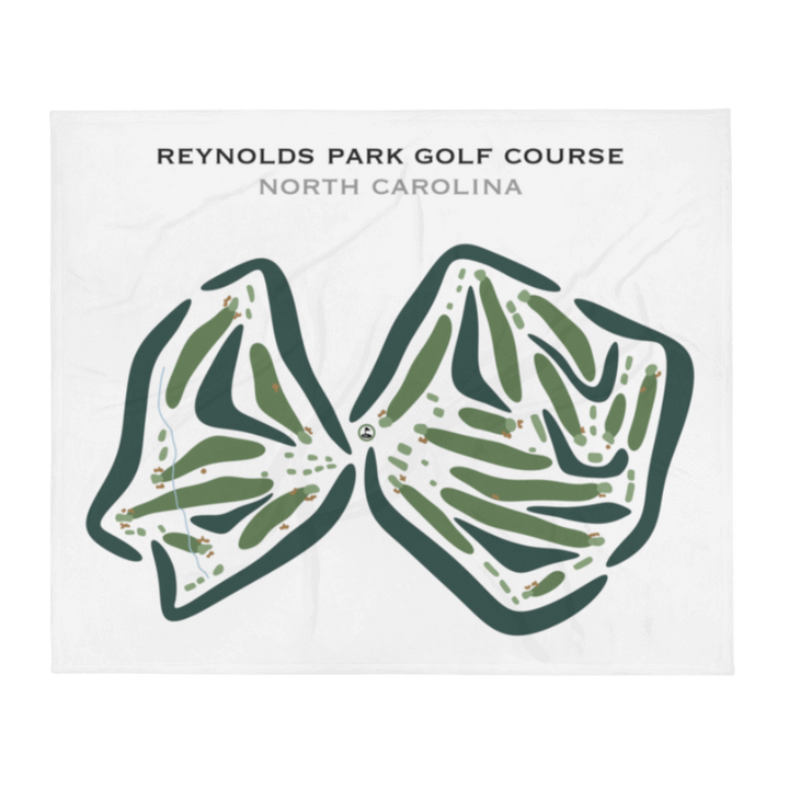 Reynolds Park Golf Course, North Carolina - Printed Golf Courses