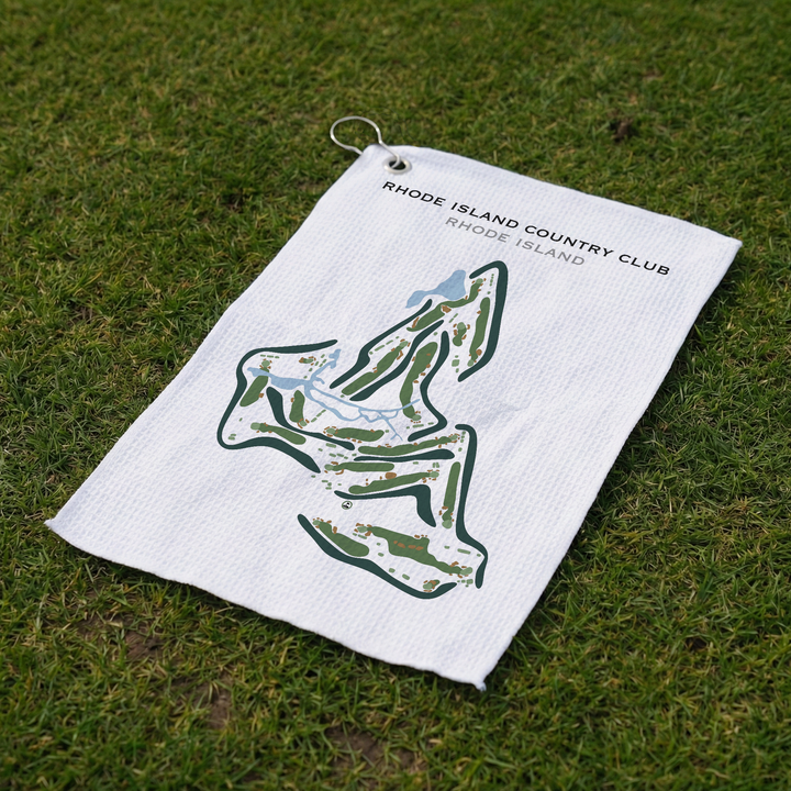 Rhode Island Country Club, Rhode Island - Printed Golf Course