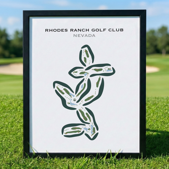 Rhodes Ranch Golf Club, Nevada - Printed Golf Courses