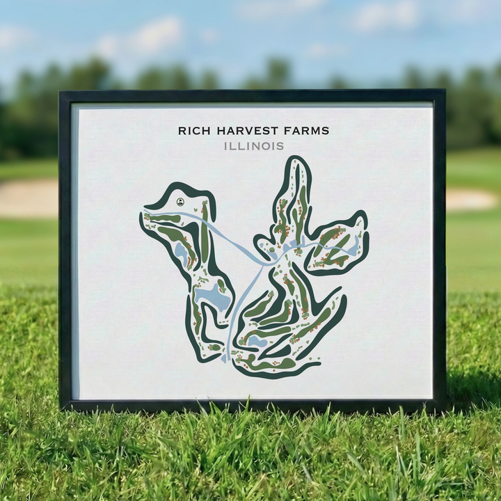 Rich Harvest Farms, Illinois - Printed Golf Courses