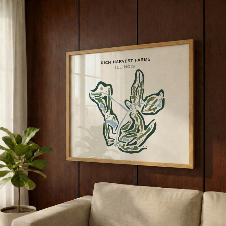 Rich Harvest Farms, Illinois - Printed Golf Courses