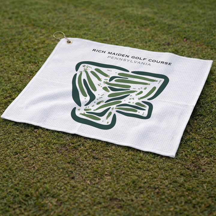 Rich Maiden Golf Course, Pennsylvania - Printed Golf Courses