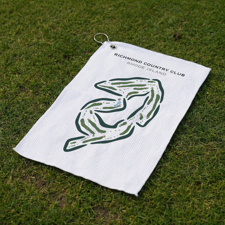 Richmond Country Club, Rhode Island - Printed Golf Courses