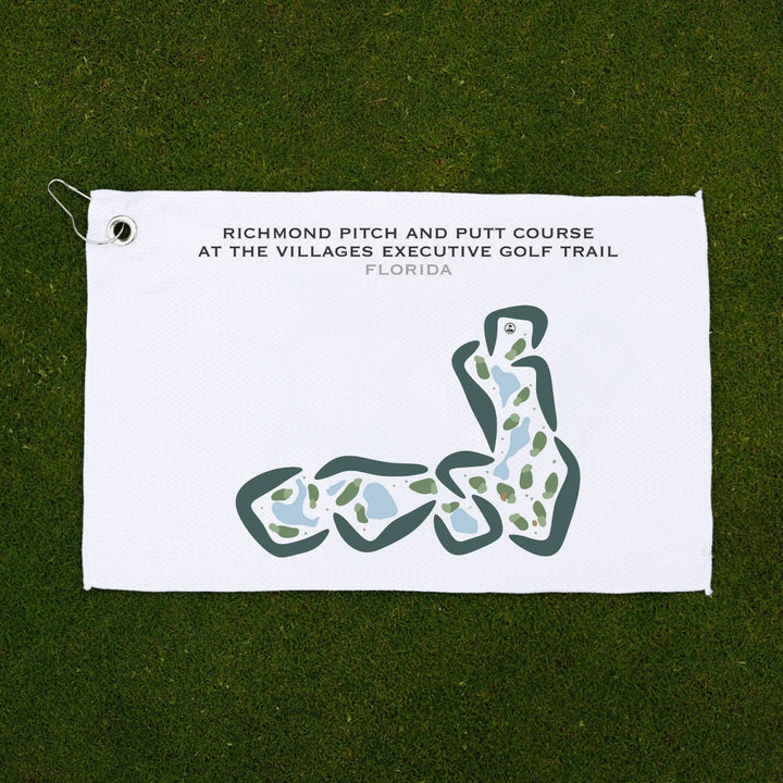 Richmond Pitch and Putt Course at The Villages Executive Golf Trail, Florida - Printed Golf Courses