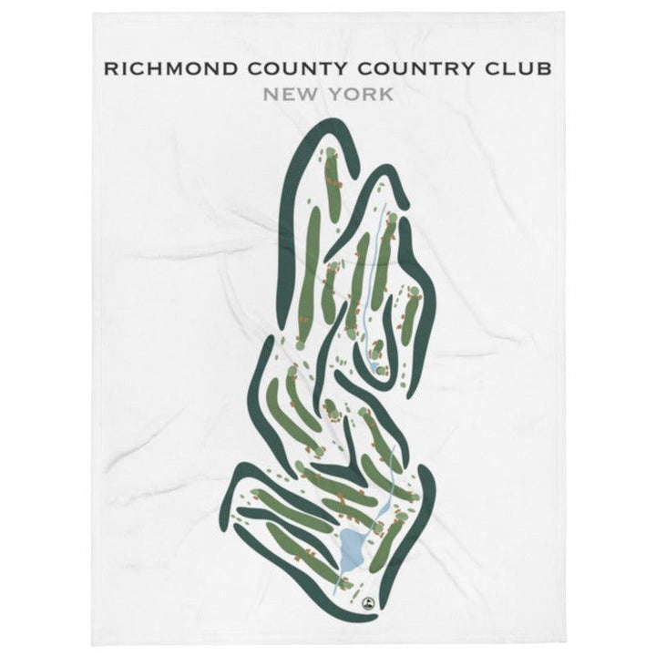 Richmond County Country Club, New York - Printed Golf Courses - Golf Course Prints