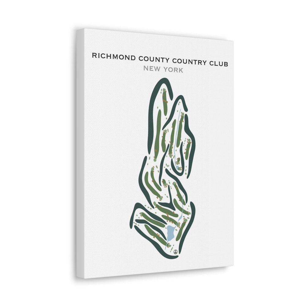 Richmond County Country Club, New York - Printed Golf Courses - Golf Course Prints