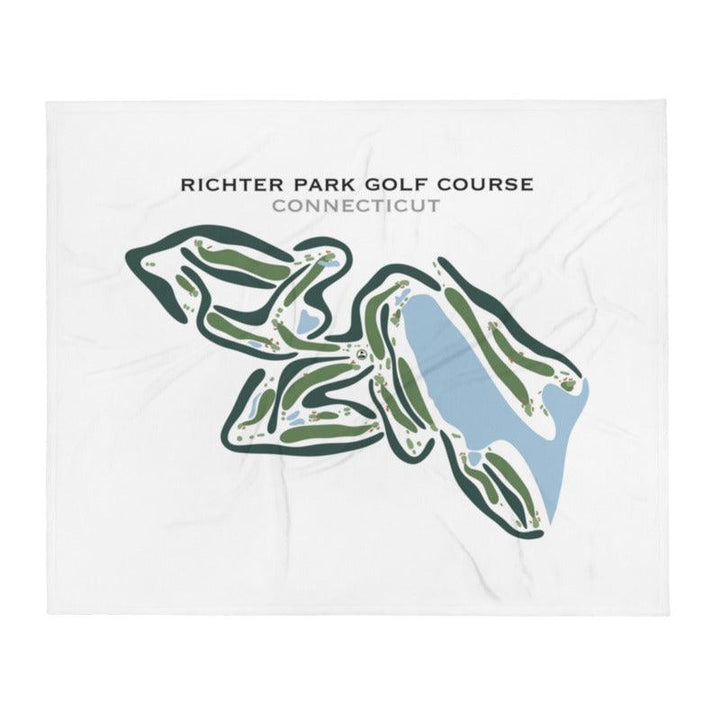 Richter Park Golf Course, Connecticut - Printed Golf Courses - Golf Course Prints