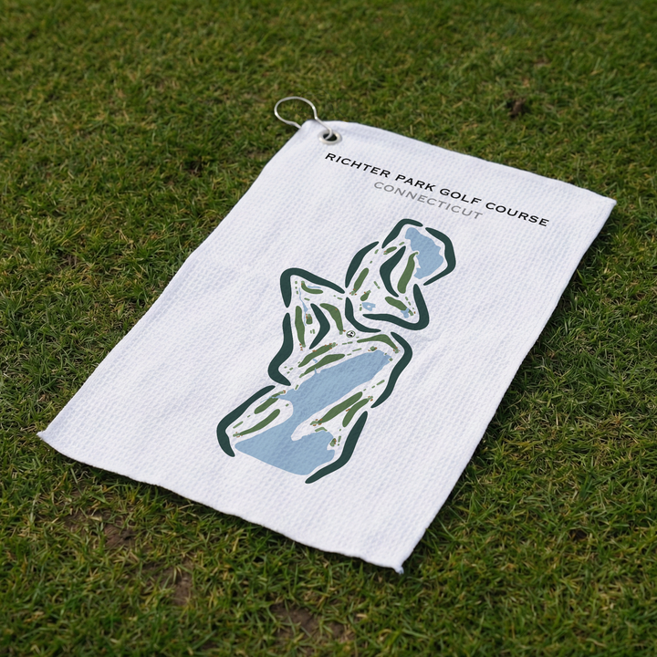 Richter Park Golf Course, Connecticut - Printed Golf Courses