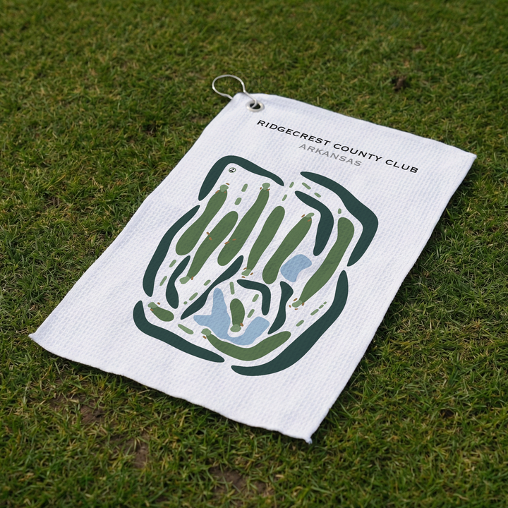 Ridgecrest Country Club, Arkansas - Printed Golf Courses