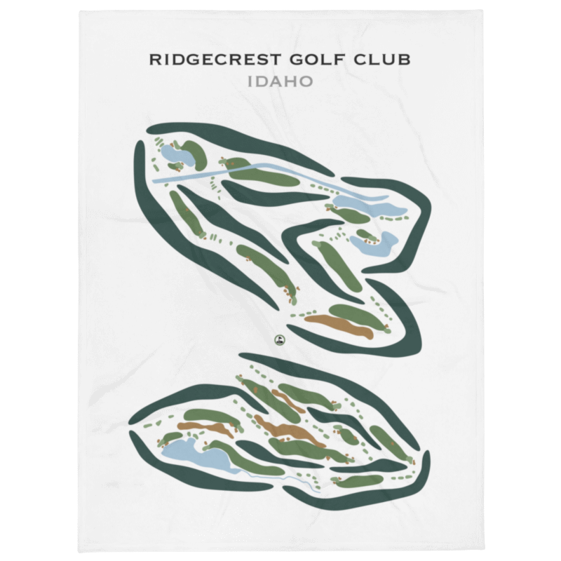 Ridgecrest Golf Club, Idaho - Printed Golf Courses