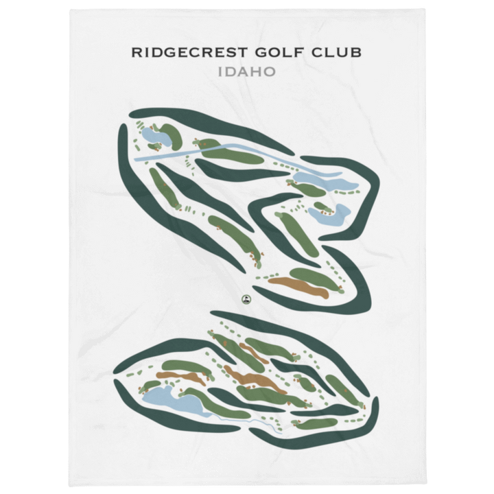 Ridgecrest Golf Club, Idaho - Printed Golf Courses