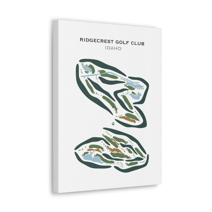 Ridgecrest Golf Club, Idaho - Printed Golf Courses