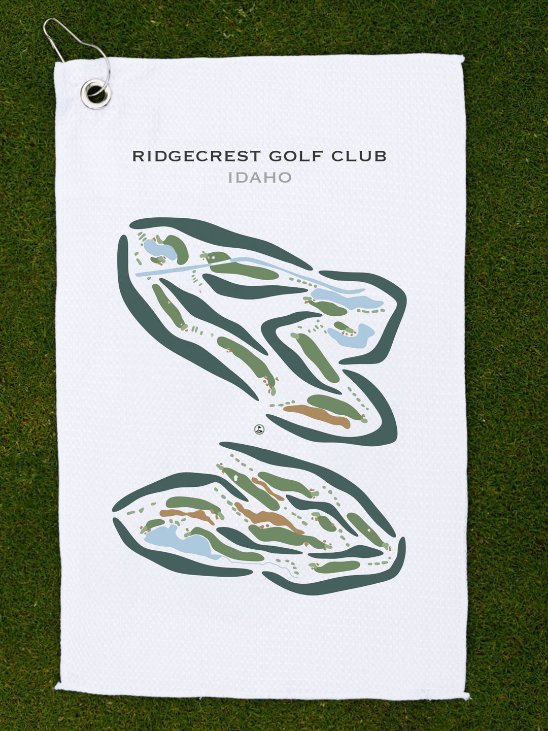 Ridgecrest Golf Club, Idaho - Printed Golf Courses