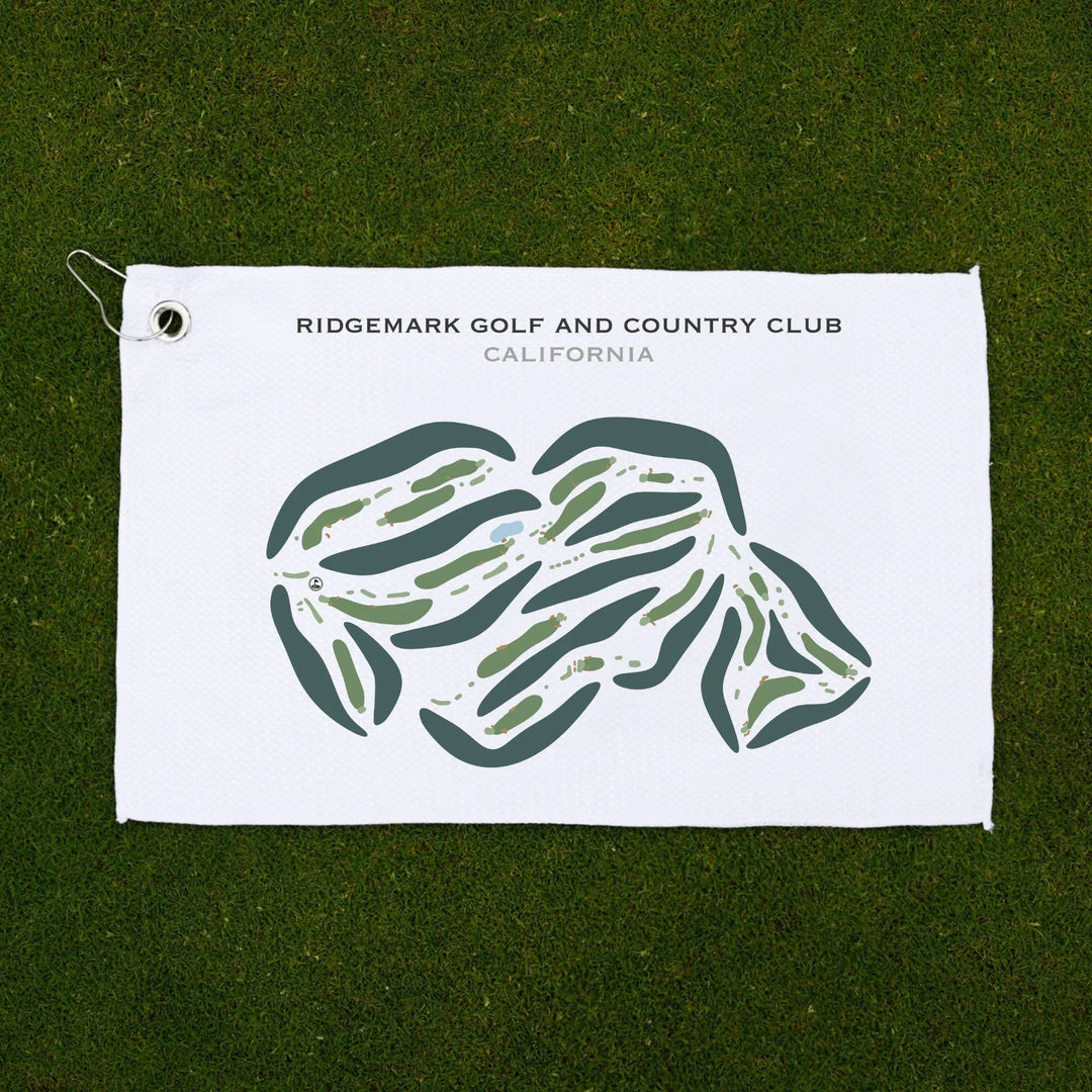 Ridgemark Golf and Country Club, California - Printed Golf Courses