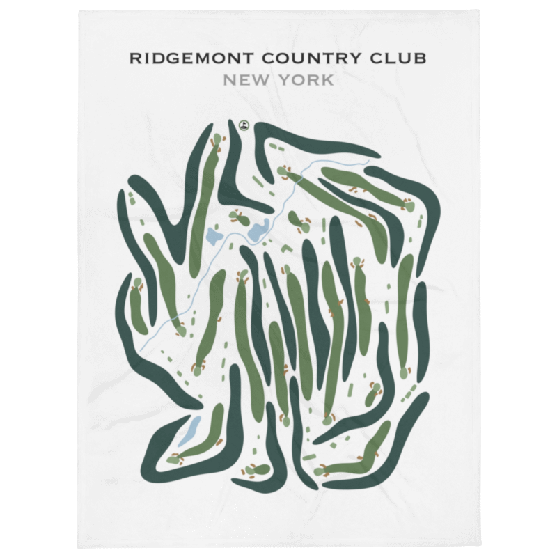 Ridgemont Country Club, New York - Printed Golf Courses