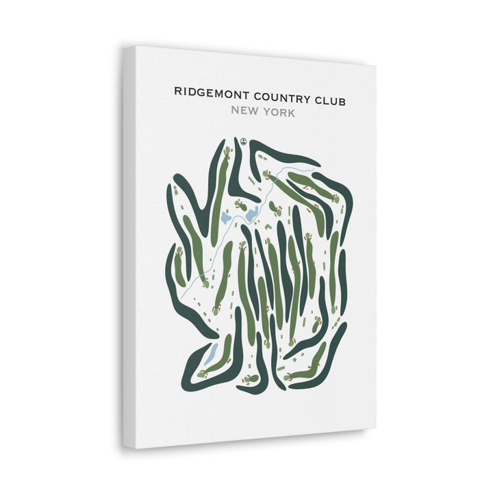 Ridgemont Country Club, New York - Printed Golf Courses