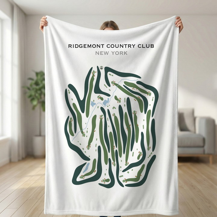 Ridgemont Country Club, New York - Printed Golf Courses