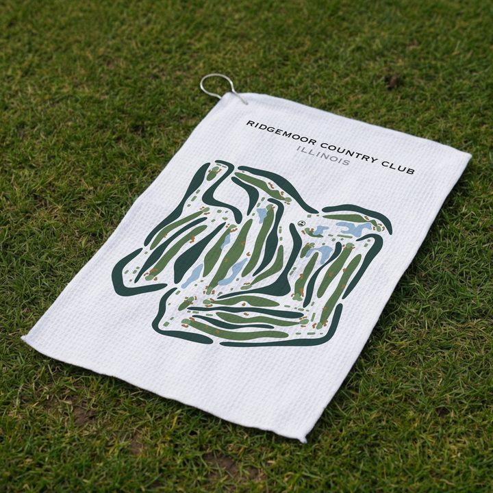 Ridgemoor Country Club, Illinois - Printed Golf Courses
