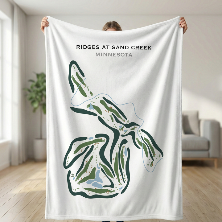 Ridges at Sand Creek, Minnesota - Printed Golf Courses