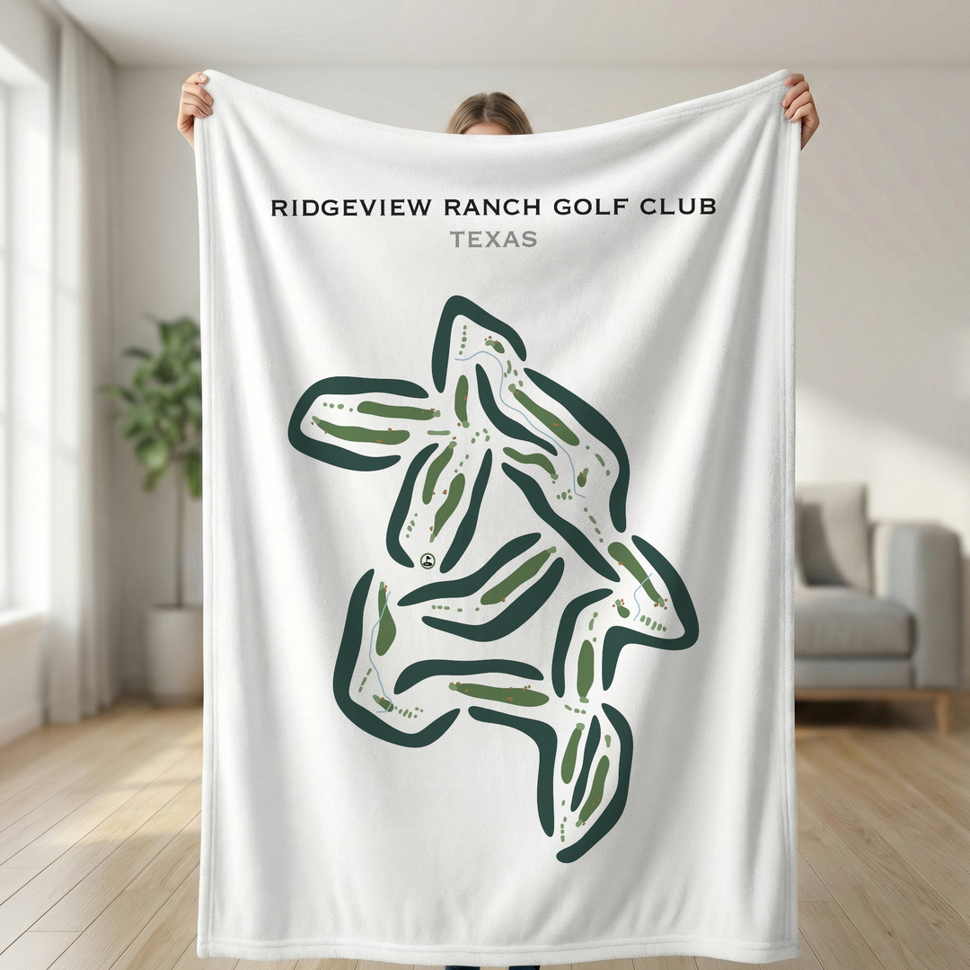 Ridgeview Ranch Golf Club, Texas - Printed Golf Courses