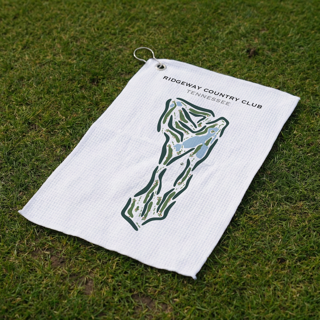 Ridgeway Country Club, Tennessee - Printed Golf Course