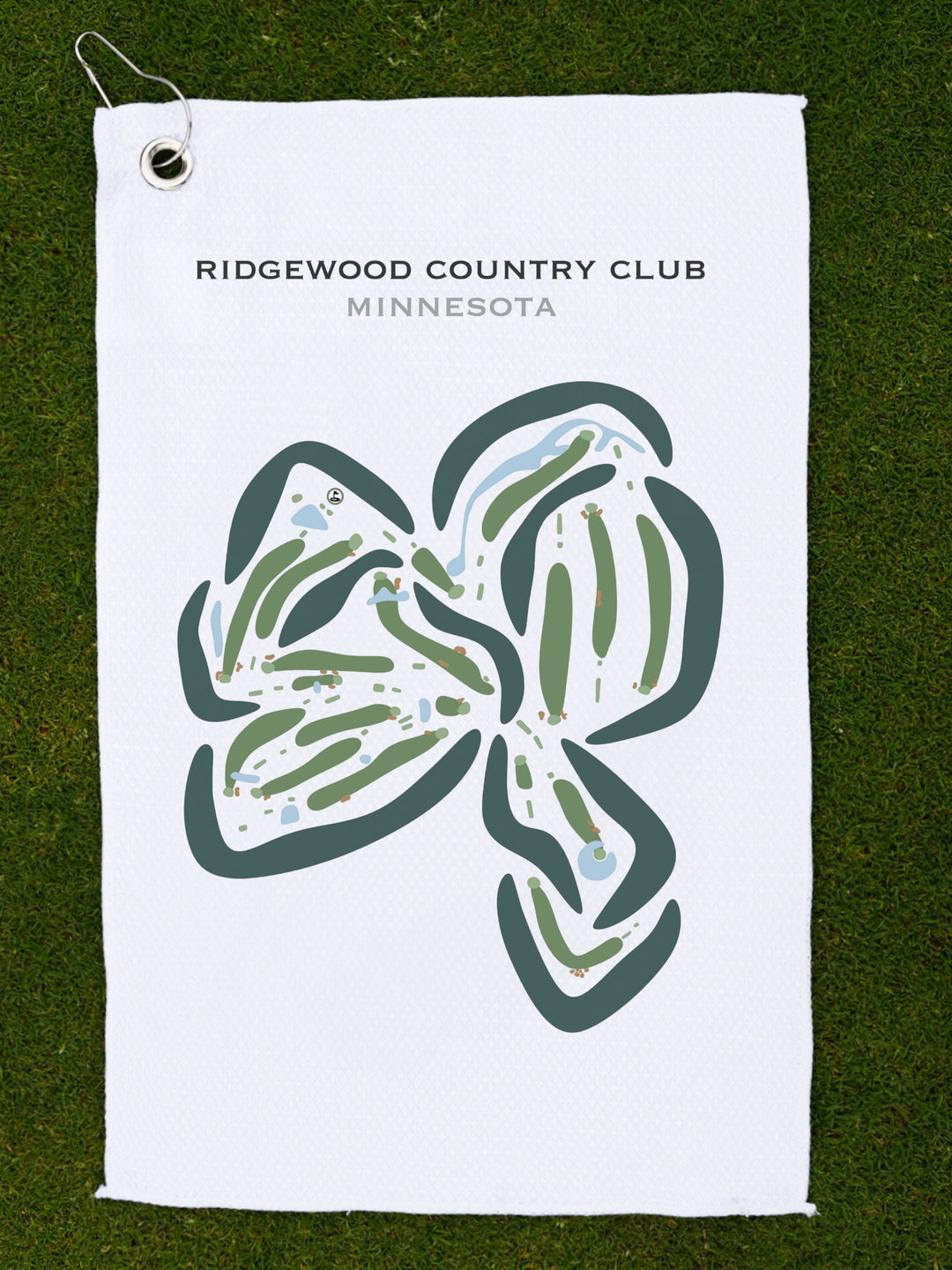 Ridgewood Country Club, Minnesota - Printed Golf Courses