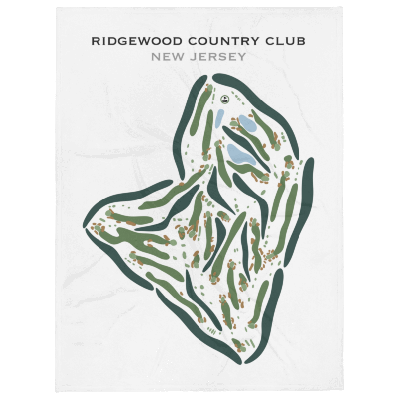 Ridgewood Country Club, New Jersey - Printed Golf Courses