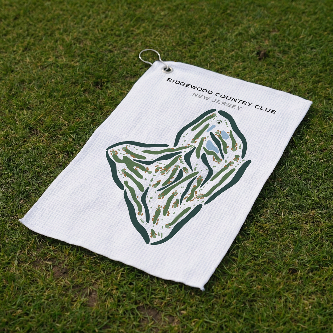 Ridgewood Country Club, New Jersey - Printed Golf Courses
