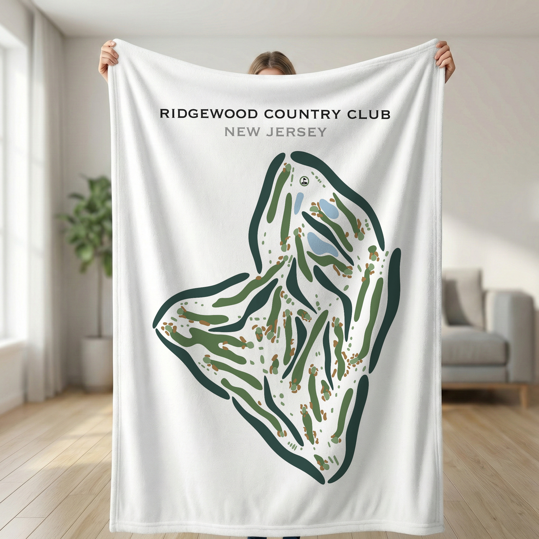 Ridgewood Country Club, New Jersey - Printed Golf Courses