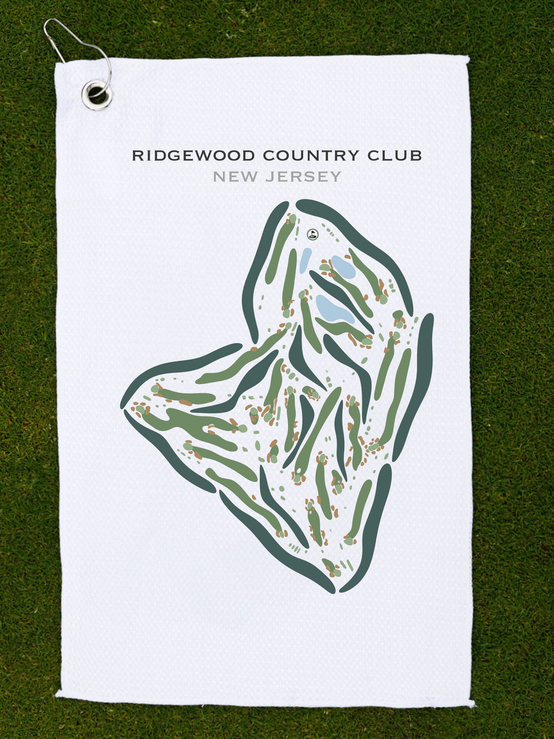 Ridgewood Country Club, New Jersey - Printed Golf Courses