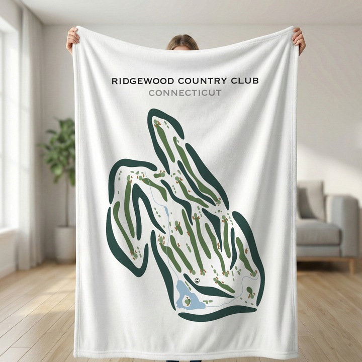 Ridgewood Country Club, Connecticut - Printed Golf Courses