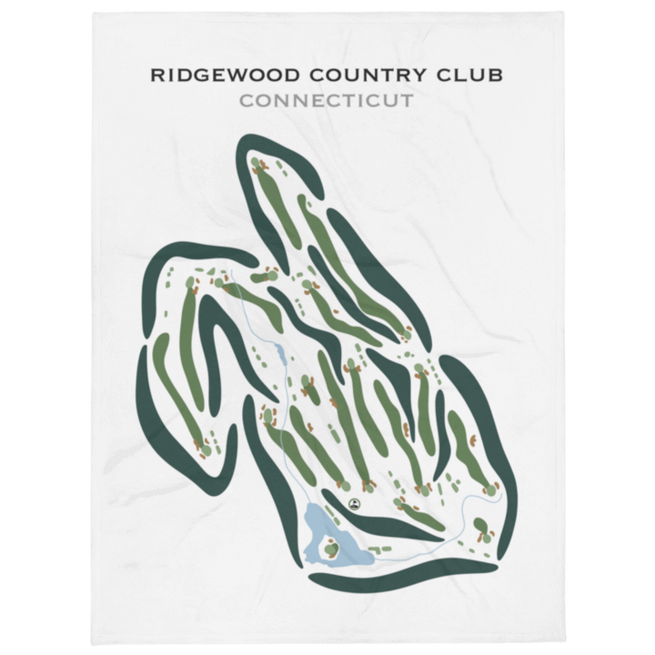 Ridgewood Country Club, Connecticut - Printed Golf Courses