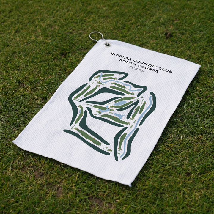 Ridglea Country Club, South Course, Texas - Printed Golf Course
