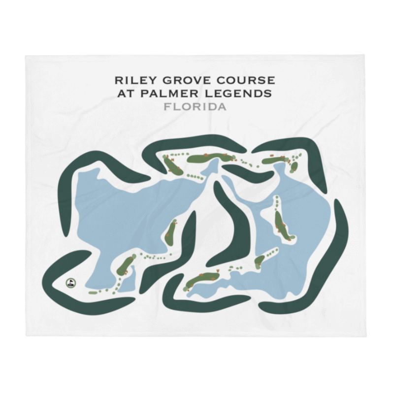 Riley Grove Course at Palmer Legends, Florida - Printed Golf Courses