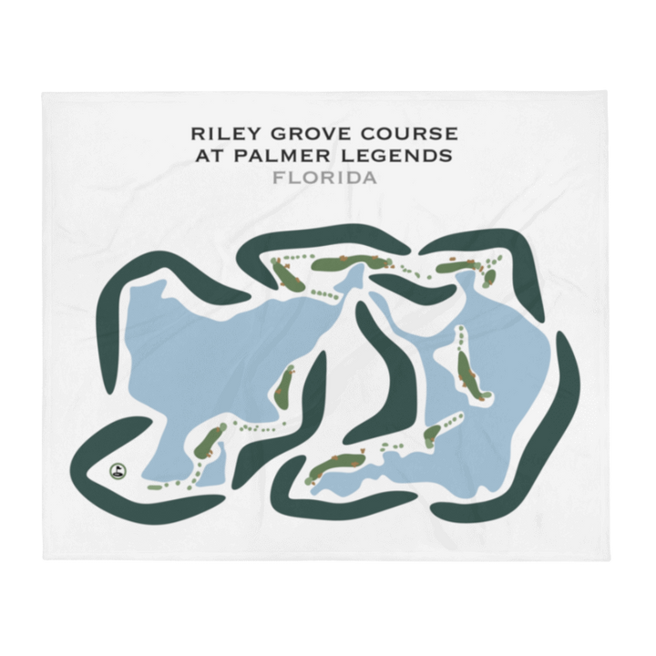 Riley Grove Course at Palmer Legends, Florida - Printed Golf Courses