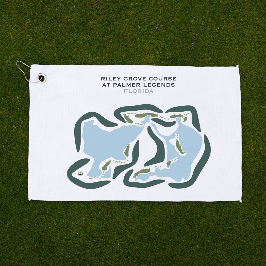 Riley Grove Course at Palmer Legends, Florida - Printed Golf Courses