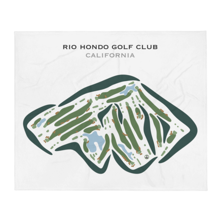 Rio Hondo Golf Club, California - Printed Golf Courses