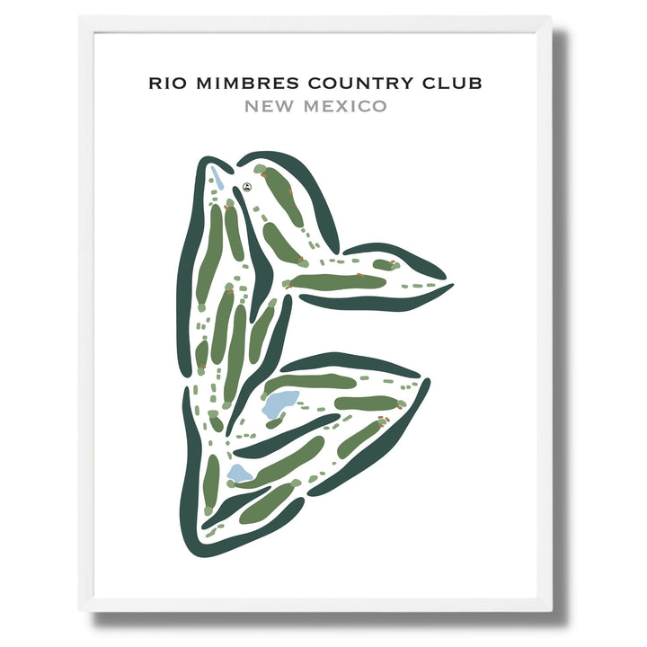 Rio Mimbres Country Club, New Mexico - Printed Golf Courses